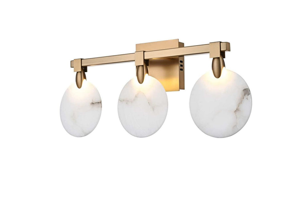 Elegant Lighting - 1012W22SG-11ST - LED Wall Sconce - Avery - Satin Gold