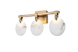 Elegant Lighting - 1012W22SG-11ST - LED Wall Sconce - Avery - Satin Gold