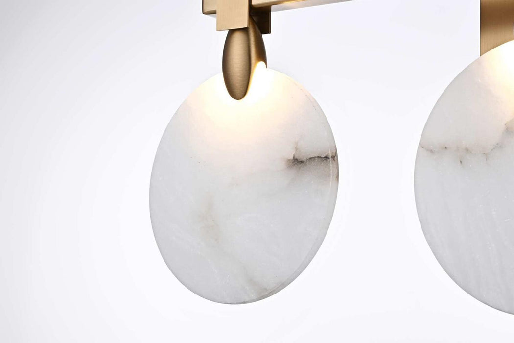 Elegant Lighting - 1012W22SG-11ST - LED Wall Sconce - Avery - Satin Gold