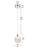 Elegant Lighting - 1012D6C-11ST - LED Pendant - Avery - Chrome
