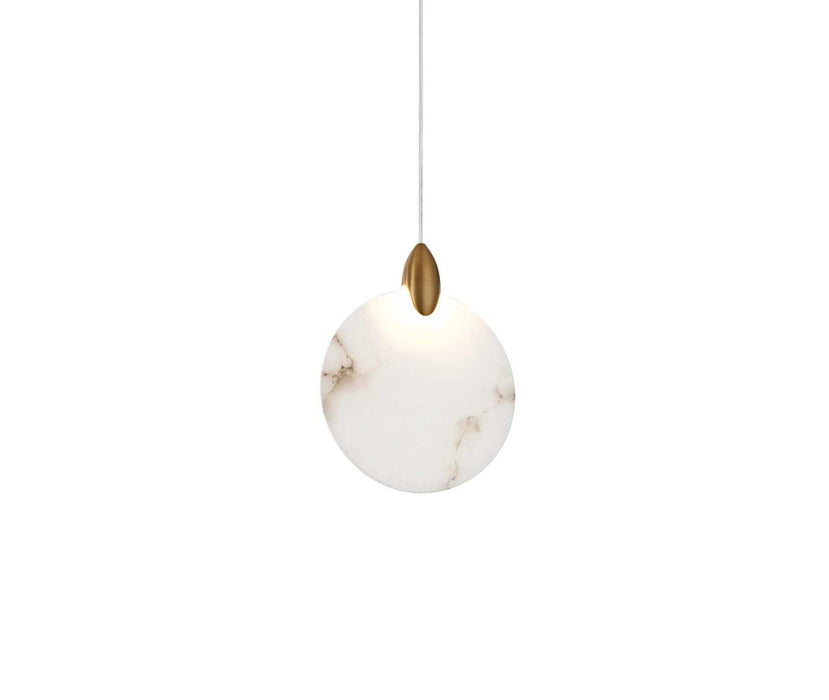Elegant Lighting - 1012D6SG-11ST - LED Pendant - Avery - Satin Gold