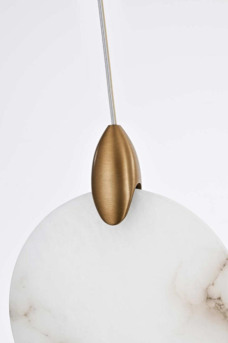 Elegant Lighting - 1012D6SG-11ST - LED Pendant - Avery - Satin Gold