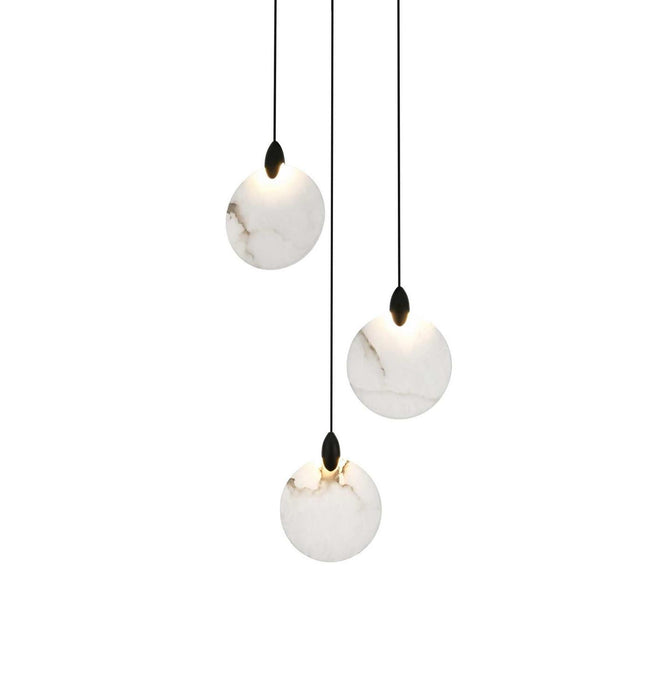 Elegant Lighting - 1012D12BK-11ST - LED Pendant - Avery - Black