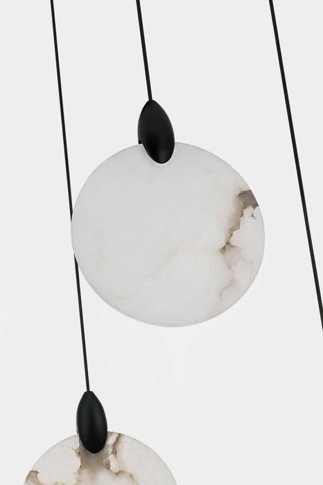 Elegant Lighting - 1012D12BK-11ST - LED Pendant - Avery - Black
