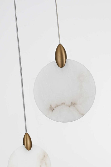 Elegant Lighting - 1012D12SG-11ST - LED Pendant - Avery - Satin Gold