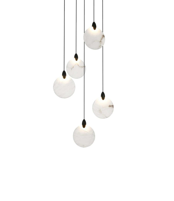 Elegant Lighting - 1012D16BK-11ST - LED Pendant - Avery - Black