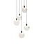 Elegant Lighting - 1012D16BK-11ST - LED Pendant - Avery - Black
