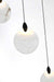 Elegant Lighting - 1012D16BK-11ST - LED Pendant - Avery - Black