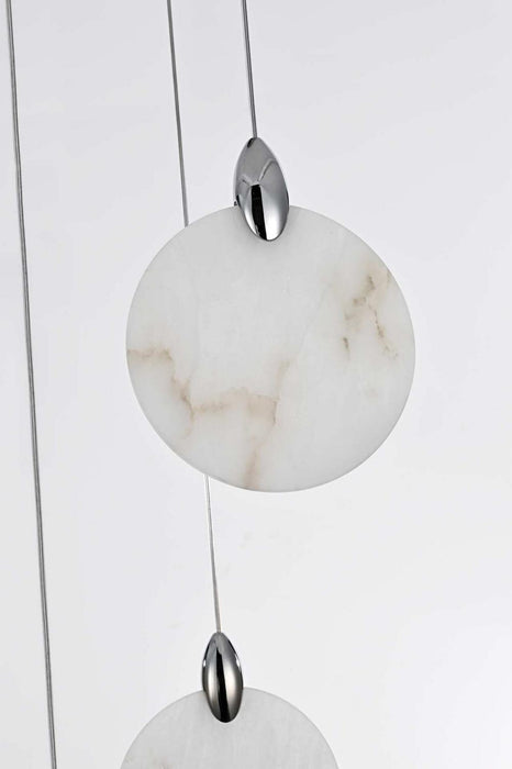 Elegant Lighting - 1012D16C-11ST - LED Pendant - Avery - Chrome