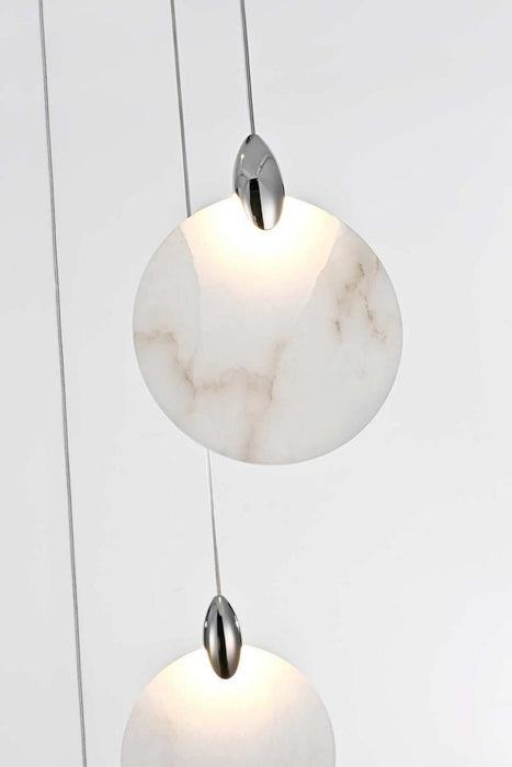 Elegant Lighting - 1012D16C-11ST - LED Pendant - Avery - Chrome