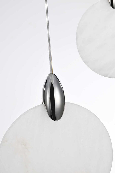 Elegant Lighting - 1012D16C-11ST - LED Pendant - Avery - Chrome