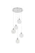 Elegant Lighting - 1012D16C-11ST - LED Pendant - Avery - Chrome
