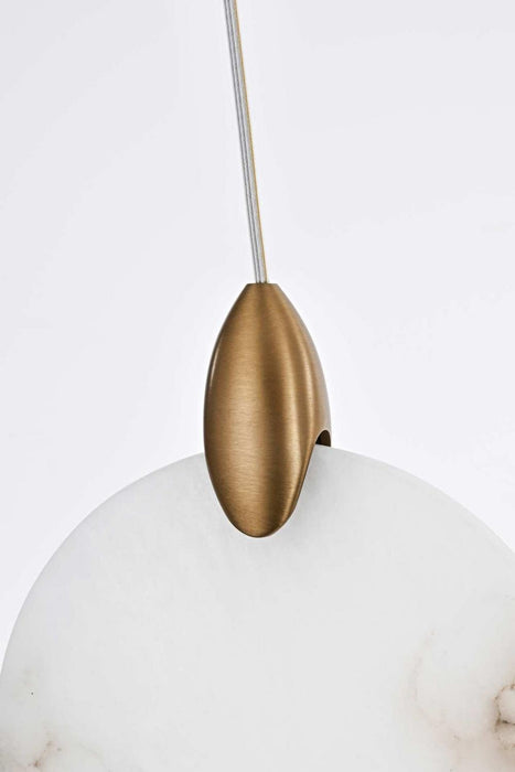 Elegant Lighting - 1012D16SG-11ST - LED Pendant - Avery - Satin Gold