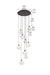 Elegant Lighting - 1012D20BK-11ST - LED Pendant - Avery - Black
