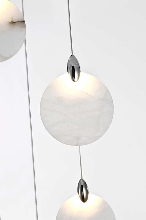 Elegant Lighting - 1012D20C-11ST - LED Pendant - Avery - Chrome