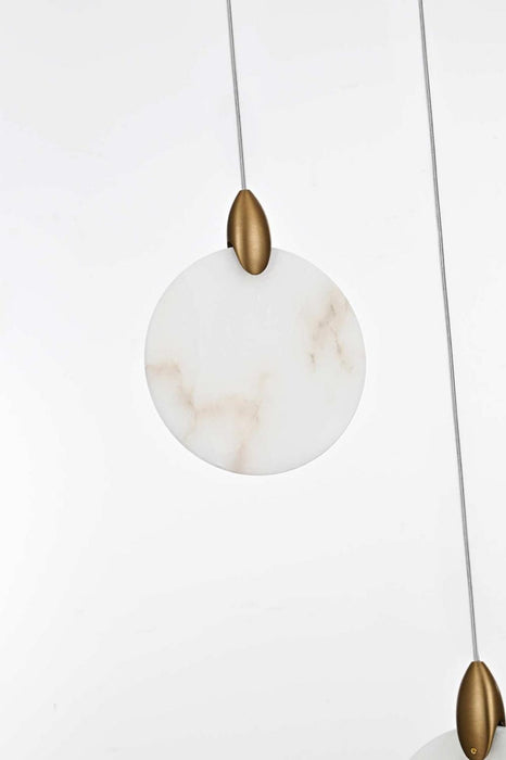 Elegant Lighting - 1012D20SG-11ST - LED Pendant - Avery - Satin Gold