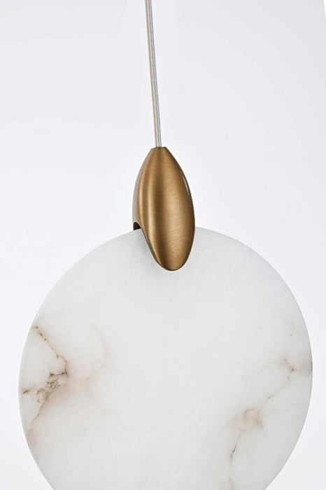 Elegant Lighting - 1012D20SG-11ST - LED Pendant - Avery - Satin Gold