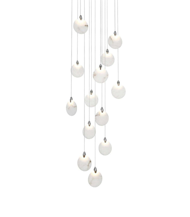 Elegant Lighting - 1012D24C-11ST - LED Pendant - Avery - Chrome