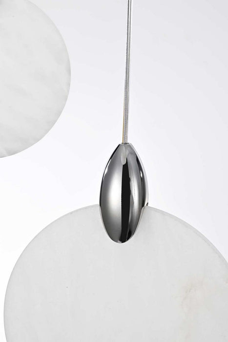 Elegant Lighting - 1012D24C-11ST - LED Pendant - Avery - Chrome