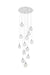 Elegant Lighting - 1012D24C-11ST - LED Pendant - Avery - Chrome