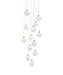 Elegant Lighting - 1012D24SG-11ST - LED Pendant - Avery - Satin Gold