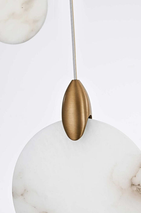 Elegant Lighting - 1012D24SG-11ST - LED Pendant - Avery - Satin Gold