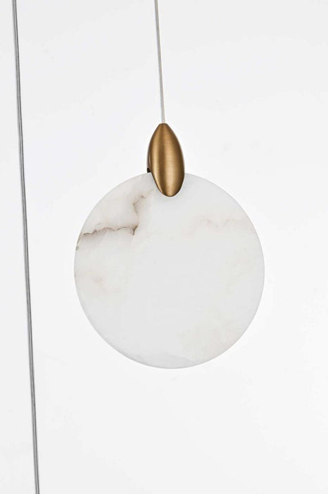 Elegant Lighting - 1012D24SG-11ST - LED Pendant - Avery - Satin Gold