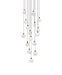 Elegant Lighting - 1012D28BK-11ST - LED Pendant - Avery - Black