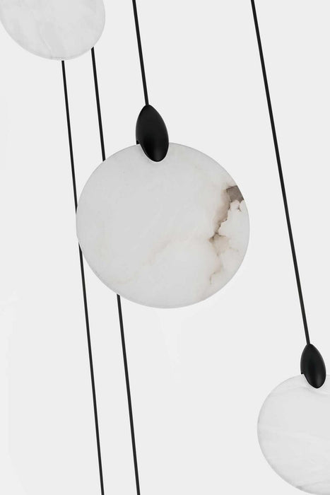 Elegant Lighting - 1012D28BK-11ST - LED Pendant - Avery - Black