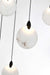 Elegant Lighting - 1012D28BK-11ST - LED Pendant - Avery - Black