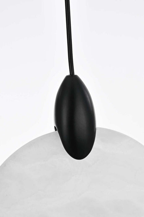 Elegant Lighting - 1012D28BK-11ST - LED Pendant - Avery - Black