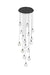 Elegant Lighting - 1012D28BK-11ST - LED Pendant - Avery - Black