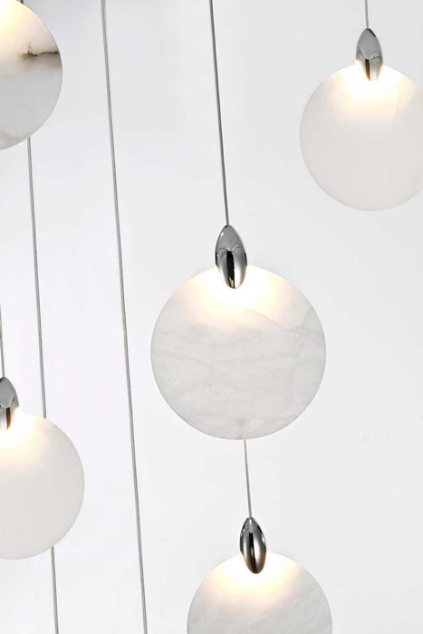 Elegant Lighting - 1012D28C-11ST - LED Pendant - Avery - Chrome