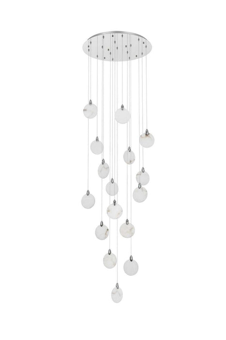 Elegant Lighting - 1012D28C-11ST - LED Pendant - Avery - Chrome