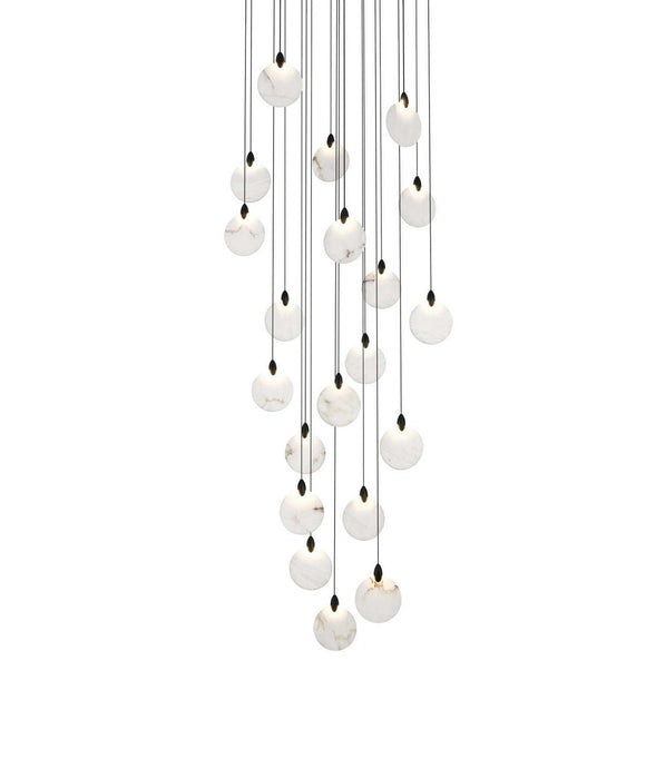 Elegant Lighting - 1012G32BK-11ST - LED Chandelier - Avery - Black