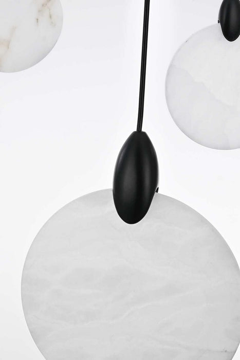 Elegant Lighting - 1012G32BK-11ST - LED Chandelier - Avery - Black