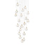 Elegant Lighting - 1012G32SG-11ST - LED Chandelier - Avery - Satin Gold