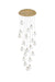 Elegant Lighting - 1012G32SG-11ST - LED Chandelier - Avery - Satin Gold