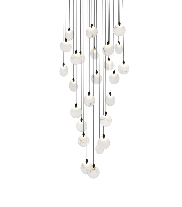 Elegant Lighting - 1012G36BK-11ST - LED Chandelier - Avery - Black