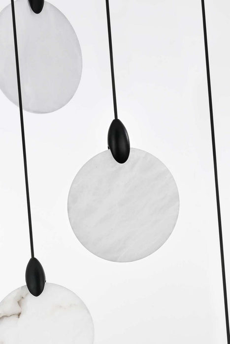 Elegant Lighting - 1012G36BK-11ST - LED Chandelier - Avery - Black
