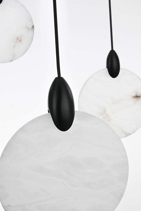 Elegant Lighting - 1012G36BK-11ST - LED Chandelier - Avery - Black