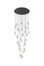 Elegant Lighting - 1012G36BK-11ST - LED Chandelier - Avery - Black