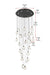 Elegant Lighting - 1012G36BK-11ST - LED Chandelier - Avery - Black