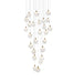 Elegant Lighting - 1012G36SG-11ST - LED Chandelier - Avery - Satin Gold