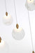 Elegant Lighting - 1012G36SG-11ST - LED Chandelier - Avery - Satin Gold