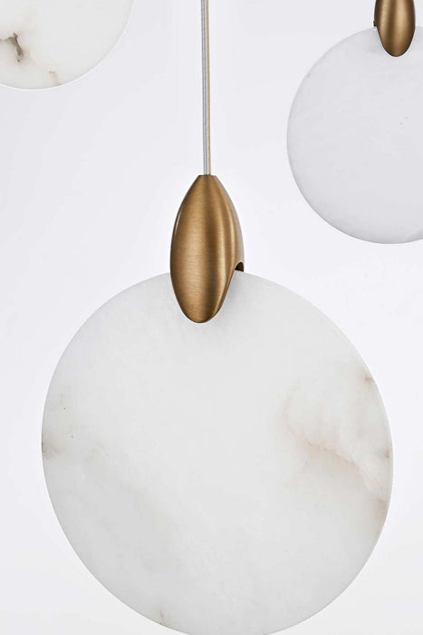 Elegant Lighting - 1012G36SG-11ST - LED Chandelier - Avery - Satin Gold