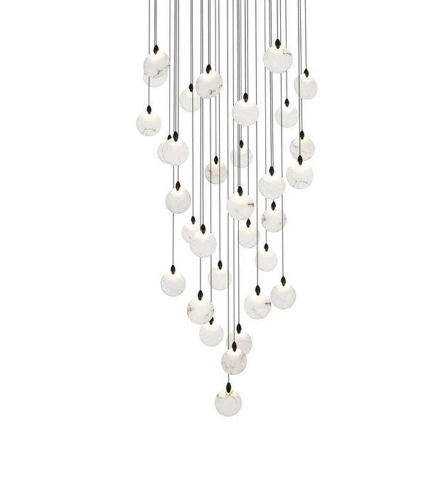 Elegant Lighting - 1012G42BK-11ST - LED Chandelier - Avery - Black