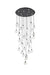 Elegant Lighting - 1012G42BK-11ST - LED Chandelier - Avery - Black