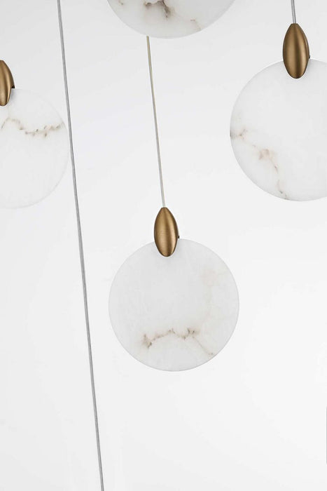 Elegant Lighting - 1012G42SG-11ST - LED Chandelier - Avery - Satin Gold
