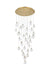 Elegant Lighting - 1012G42SG-11ST - LED Chandelier - Avery - Satin Gold